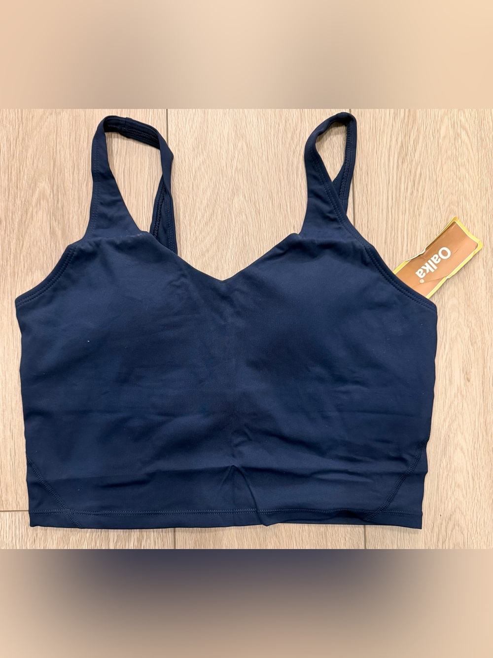Nwt- size large - OAK Navy Seamless Sports Bralette